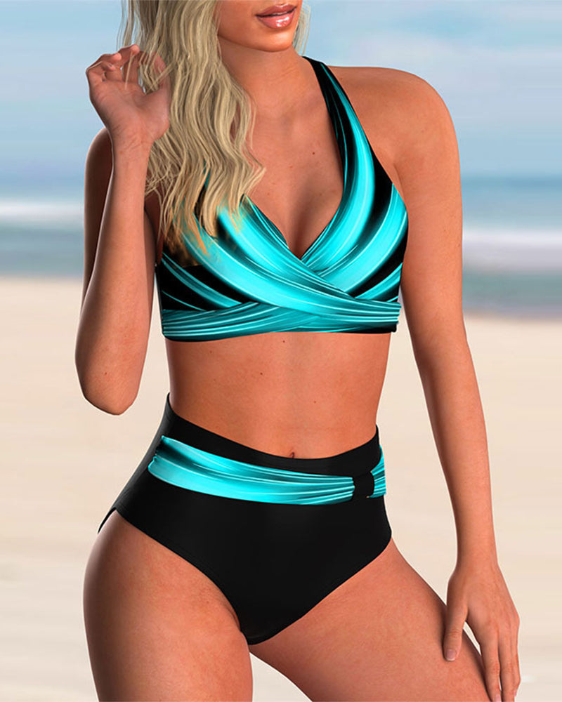 Enikő - Keresztpántos bikini szett