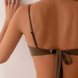 Lenke – elegáns díszes bandeau bikini