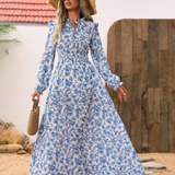 Zelma - Halter nyakú maxi ruha