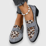 Bianka - Kényelmes leopárdmintás sneaker