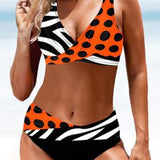 Panna – színes geometriai bikini