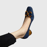 Viktória – Elegáns Csatos Ballarina Cipő