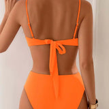 Lenke – elegáns díszes bandeau bikini