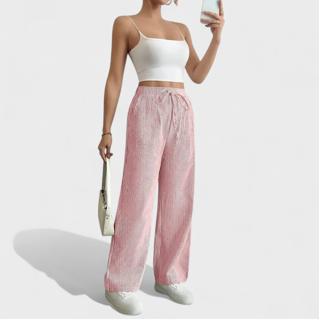 Maria™ - Kényelmes nadrág elegáns részletekkel