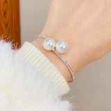 Duo Pearl Pavé Apyrankė
