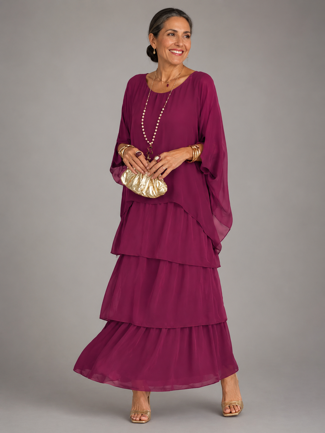 Xénia - Elegáns maxi ruha