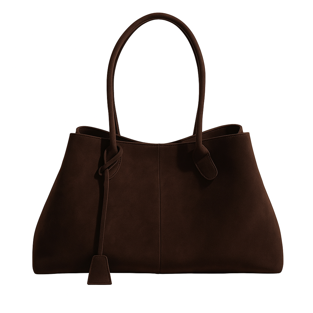 Kamilla – nagy nubuk shopper táska