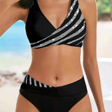 Tünde – barokk mintás bikini szoknyával