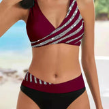 Tünde – barokk mintás bikini szoknyával