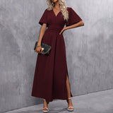 Laura - Elegáns fekete maxi ruha