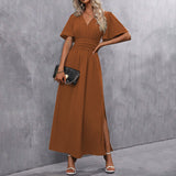Laura - Elegáns fekete maxi ruha