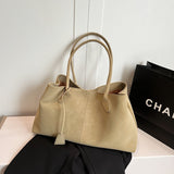 Kamilla – nagy nubuk shopper táska