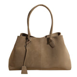 Kamilla – nagy nubuk shopper táska