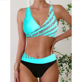 Aletta – csillámos átlapolt bikini