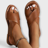 Veronika - Retró platform szandál