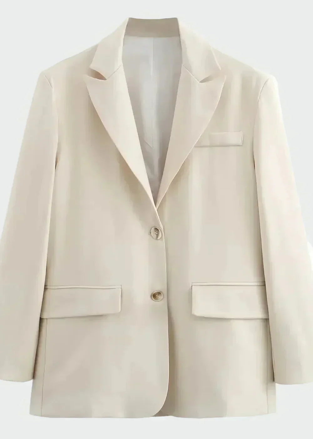 Krisztina - Oversized kabát modern vonallal