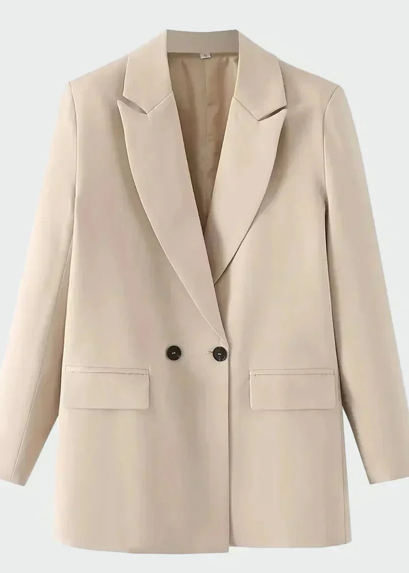 Krisztina - Oversized kabát modern vonallal