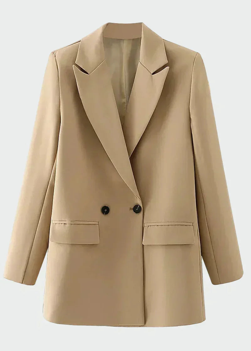 Krisztina - Oversized kabát modern vonallal