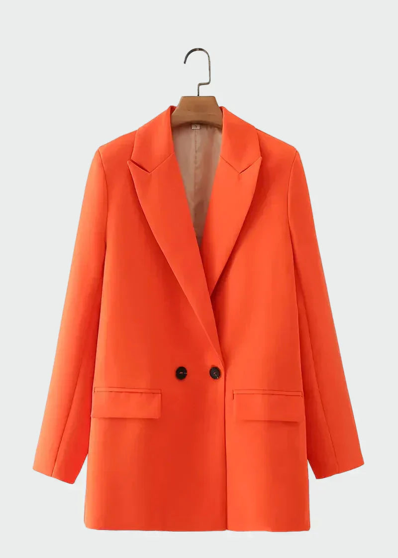 Krisztina - Oversized kabát modern vonallal