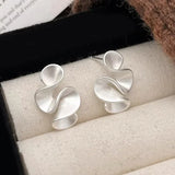 Ezüst és 18K arany fülbevaló