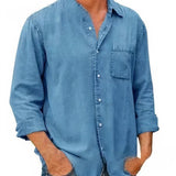 Dezső - Hosszú Ujjú Denim Keverék