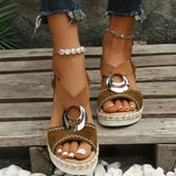 Magda – elegáns platform szandál