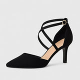 Vivien – keresztpántos hegyes orrú pumps