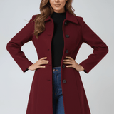 Helena | Női téli kabát egy gombbal