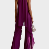 Viola - Elegáns Halter Szett Nadrággal