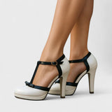 Olívia – lakk platform pumps