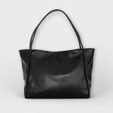 Bianka – fényes bőr shopper táska