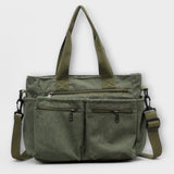 Tünde – kordbársony többzsebes táska