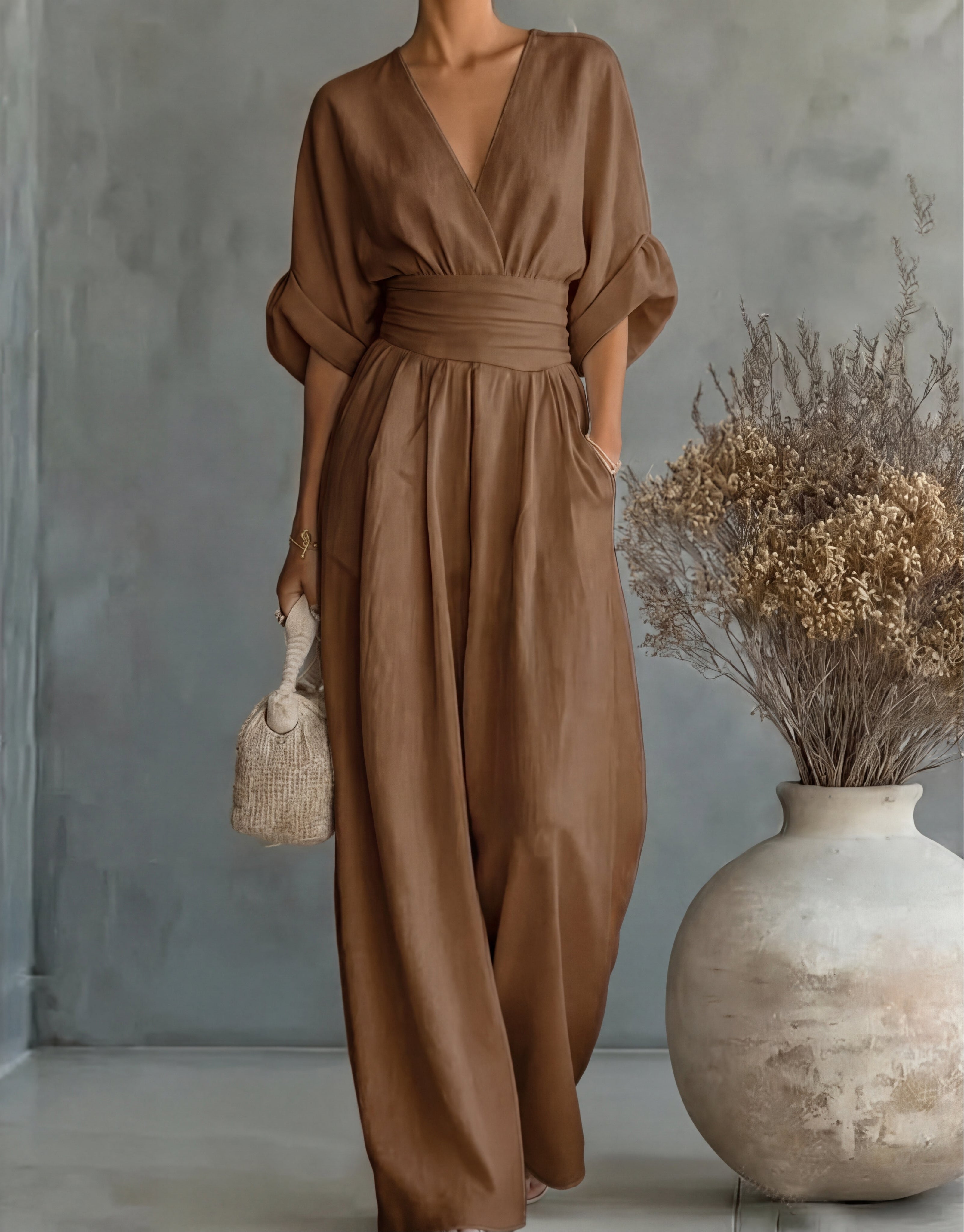 Sára – elegáns bő szárú overál