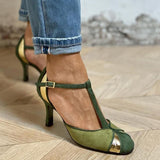 Korinna – elegáns T-pántos pumps