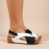 Diána – ergonomikus szandál keil talppal