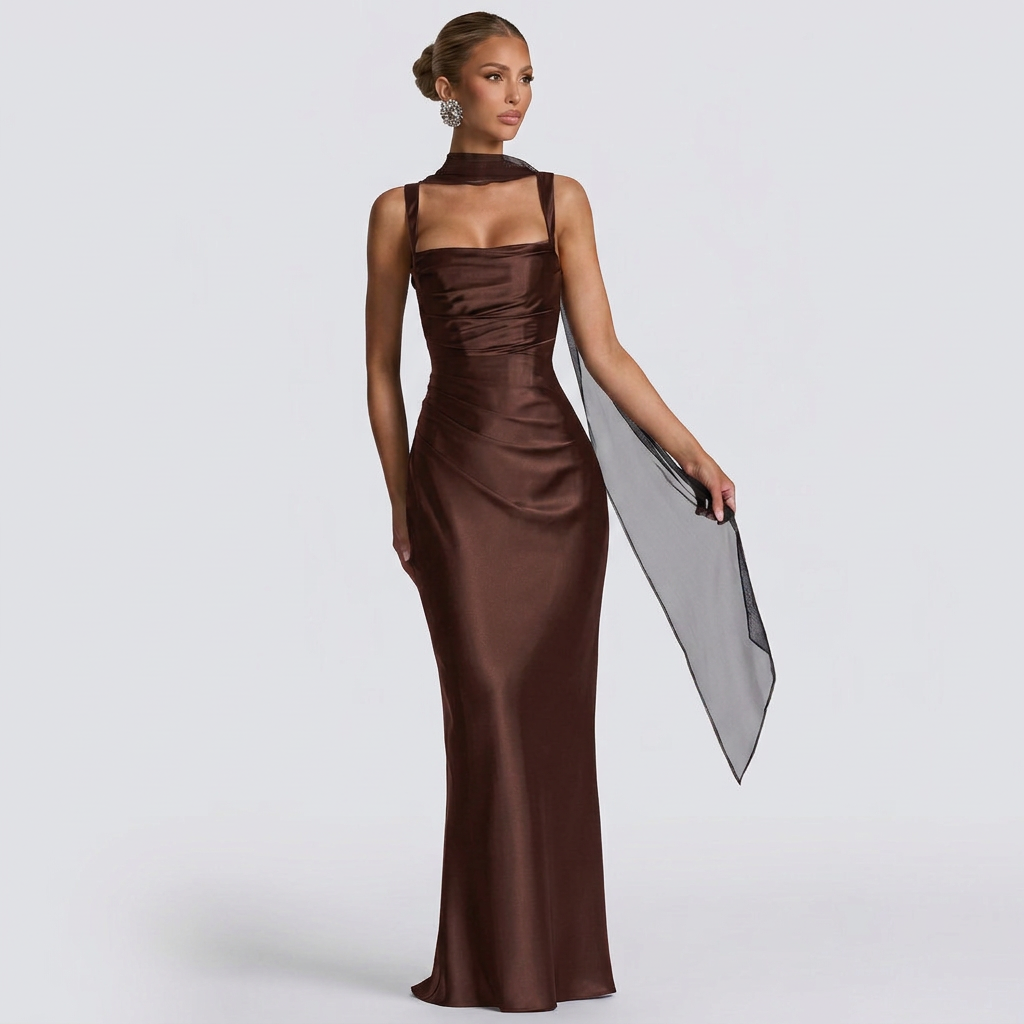Dorottya - Elegáns maxi ruha