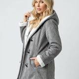 Elena - Elegáns téli kabát polár béléssel