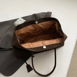 Kamilla – nagy nubuk shopper táska