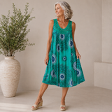 Soléna - Elegáns mintás ruha