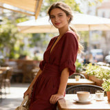 Sára – elegáns bő szárú overál